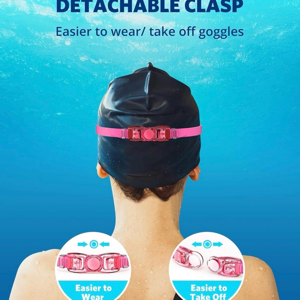 NEW Aegend Swimming Goggles No Leaking Full Protection Adult /Men /Women /Youth - Picture 6 of 7